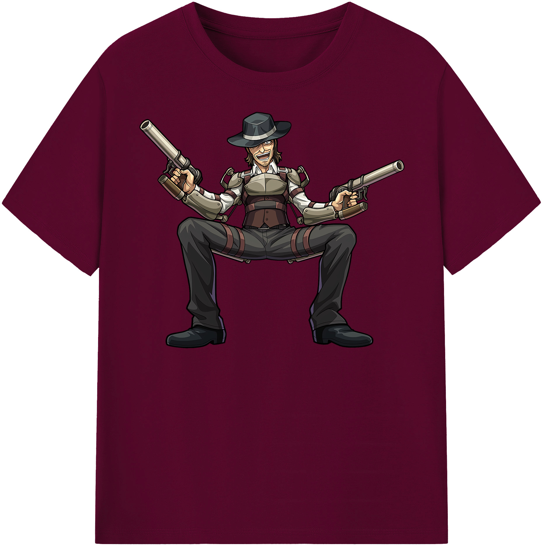（画像用） 進撃の巨人 ケニー·アッカーマン Attack on Titan Kenny Ackerman レディースカジュアルプリントTシャツ（綿100％）